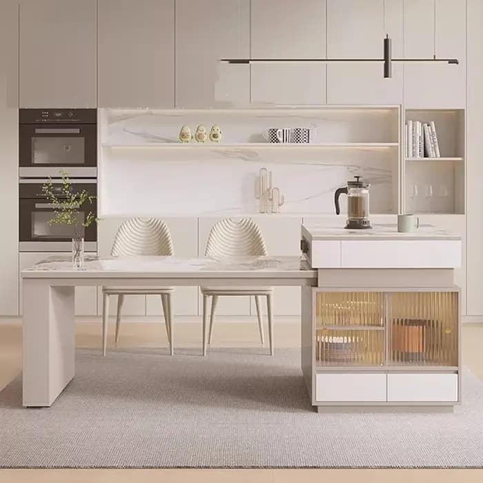 Îles De cuisine au Design moderne