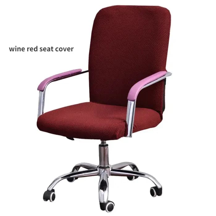 Housses de siège accoudoir tissu tabouret couverture bureau ordinateur chaise Internet café rotatif joint élastique