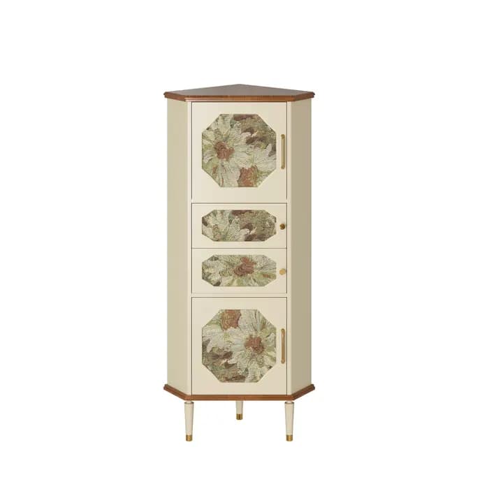 Armoires de Salon de beauté Vintage avec porte, Design de luxe, armoires de Salon élégantes, meubles