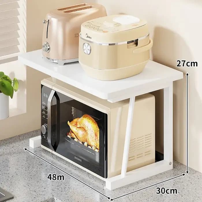 Étagère de rangement pour four à micro-ondes