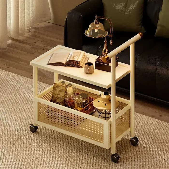 Table basse en bois de style antique
