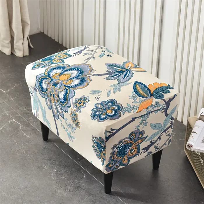 Housses de fauteuil à imprimé floral, housse de chaise club, housse de chaise de baignoire, housse d