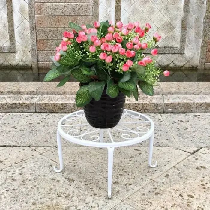 Support de plante en métal pour la maison, support de base de pot de fleur, tabouret pour le jardin,