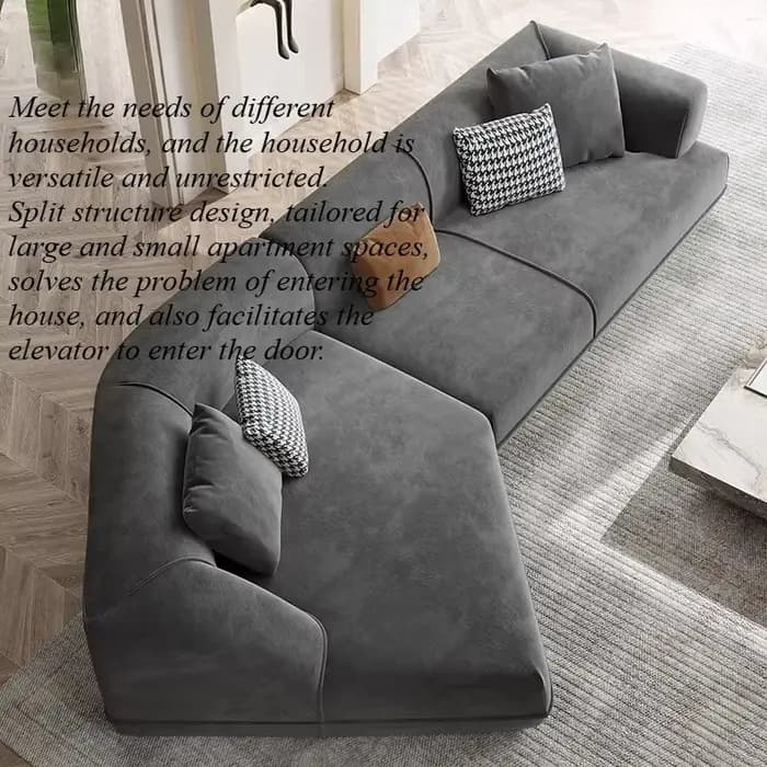 Coussin de salon, canapé élégant double