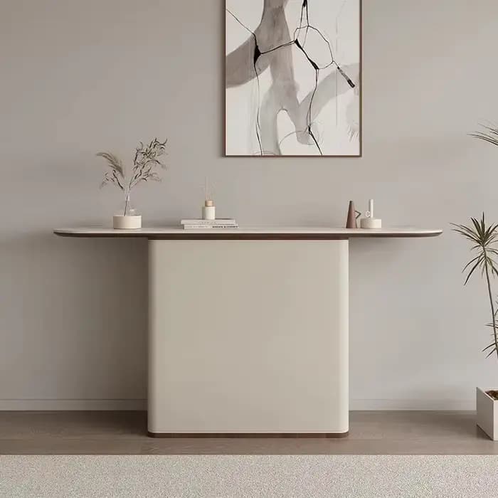 Table d'angle avec tiroirs