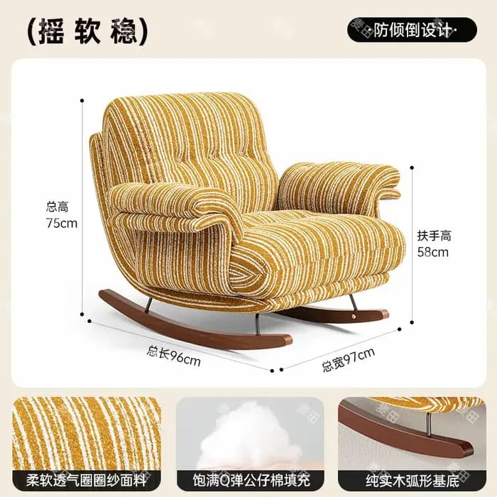 Fauteuils de salon et canapés de salon pour balcon, confortables et spacieux, qualité française, Sil