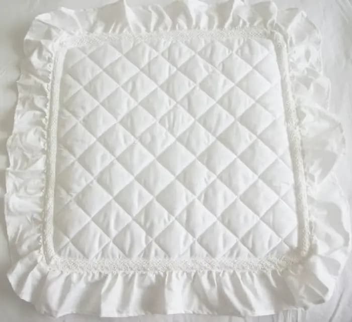 Coussin d'assise en coton pour canapé et chaise, blanc, beige, gris, 40x40cm, 50x50cm, 55x55cm, 60x6