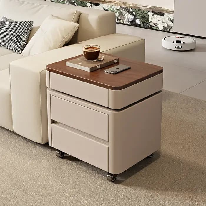 Table basse moderne multifonctionnelle nordique délicatesse exquise Glamour