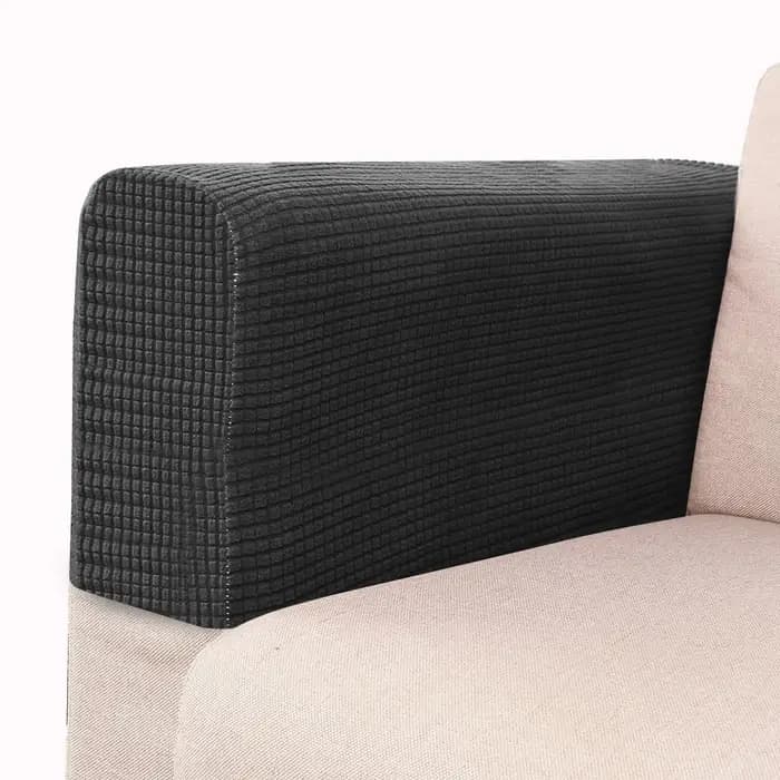 Protecteurs d'accoudoir de canapé, housses de fauteuil antidérapantes, fournitures ménagères de remp