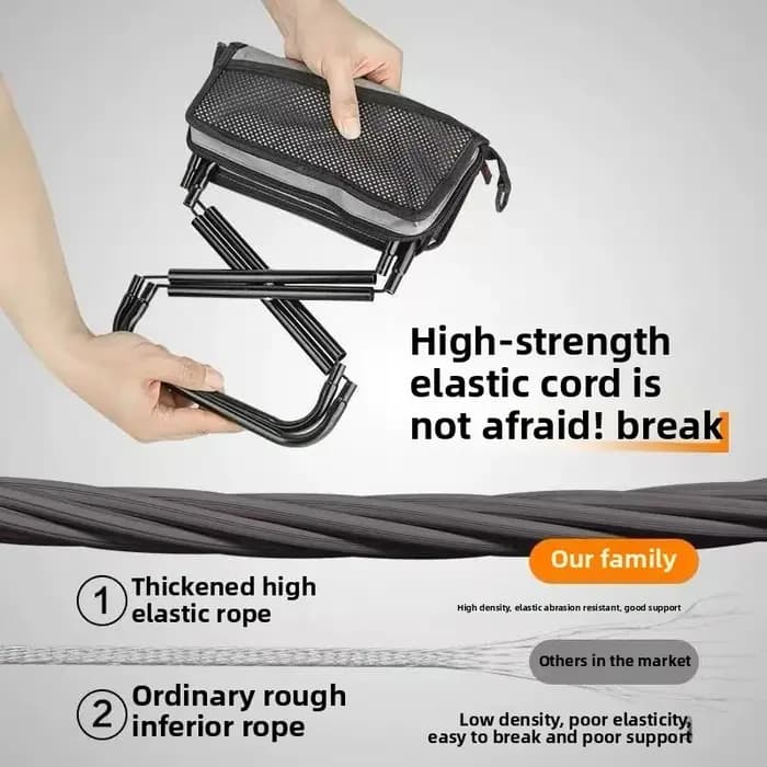 Sac à dos pliant tabouret Portable petit Mazar sacoche stylo sac tabouret extérieur chaise pliante U