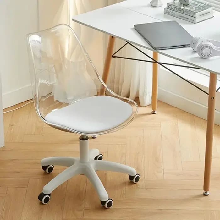 Chaise de réunion d'ordinateur pivotante, dossier relaxant pour étudiants, chaise de réunion nordiqu