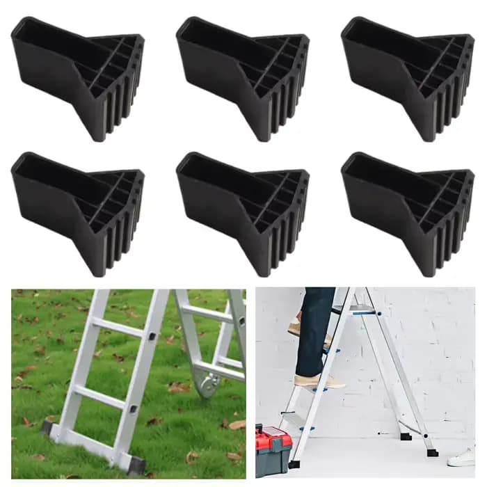 Coussinet de pied d'échelle antidérapant, couvre-pieds en caoutchouc, tapis de meubles, protection d