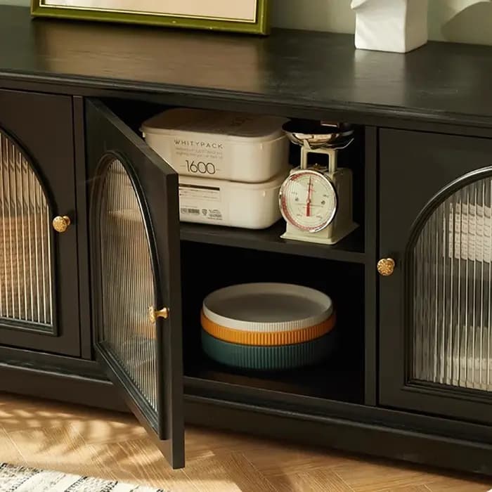 Meuble Tv De luxe français Glam verre