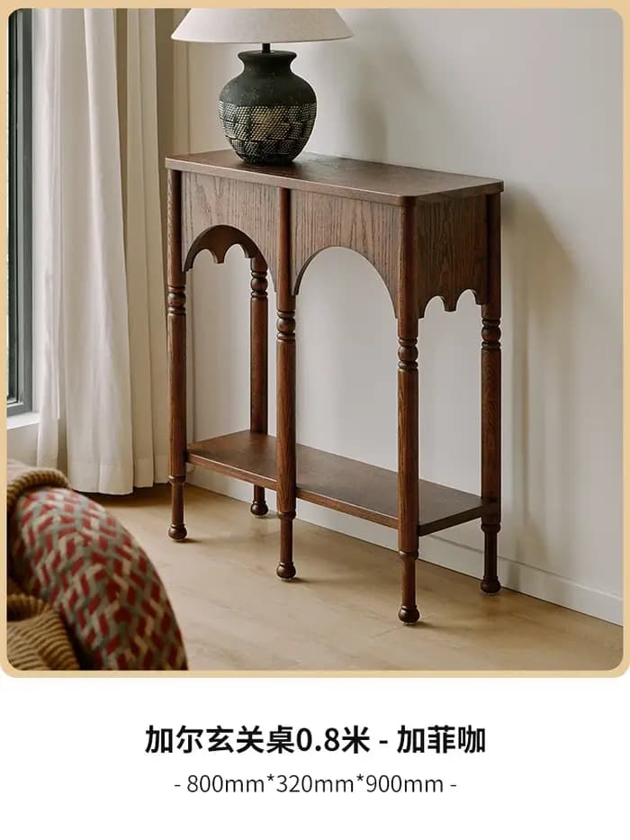 Table de Console de beauté élégante, Vintage, Glamour du milieu du siècle, Table de Console français
