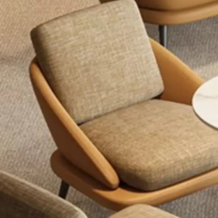 Chaise de salon de luxe en bois