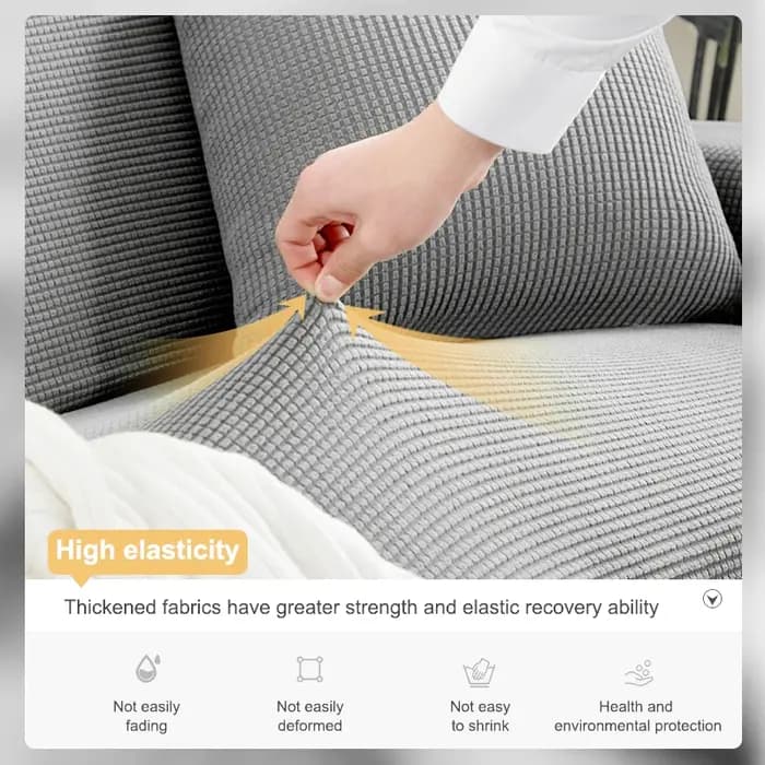 Housse de canapé en tissu Jacquard élastique