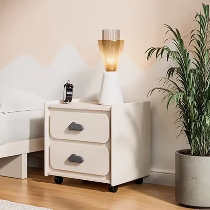 Beauté mignon tables De chevet avec rangement Glam minimaliste à la mode