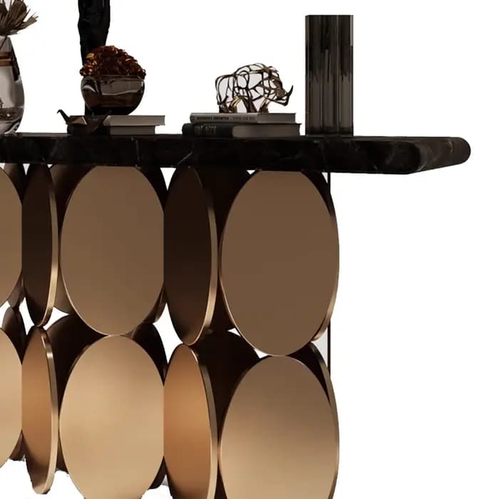 Table de Console industrielle moderne