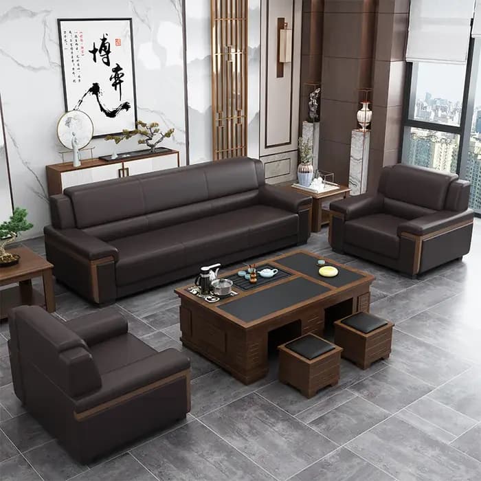 Nouvelle Table basse chinoise en bois massif