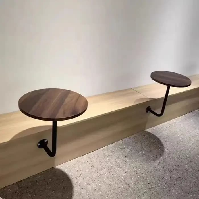 1 pièces Table basse circulaire moderne luxe Restaurant