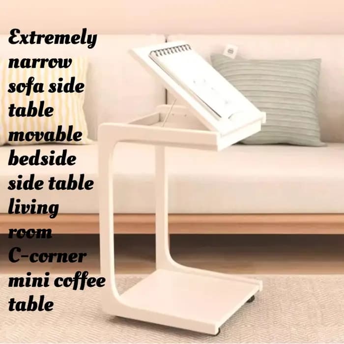 Table d'appoint en forme de C