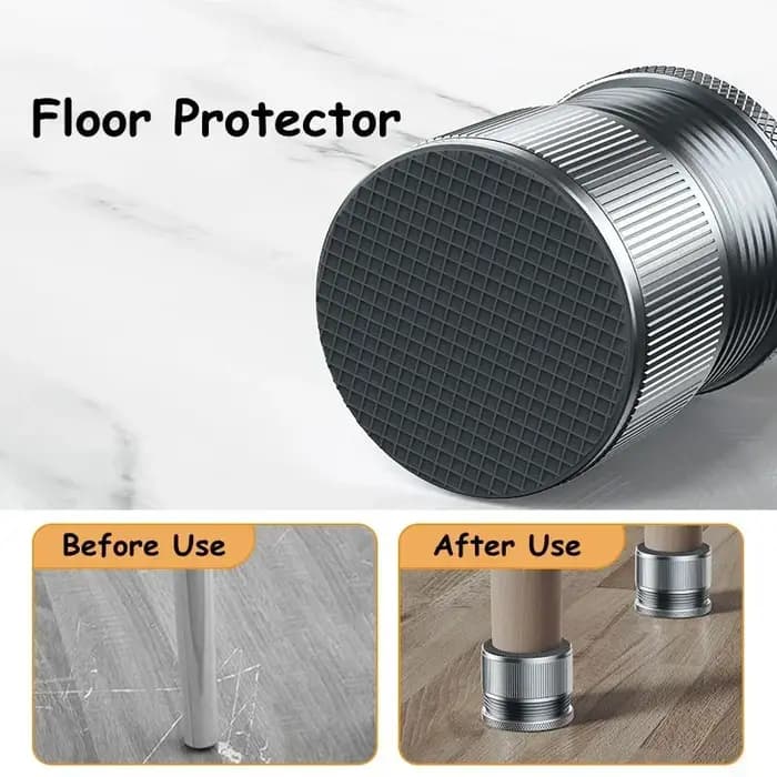 Eary 2/4 pièces meubles en métal jambe Booster Pad lit Riser hauteur réglable canapé pieds protecteu