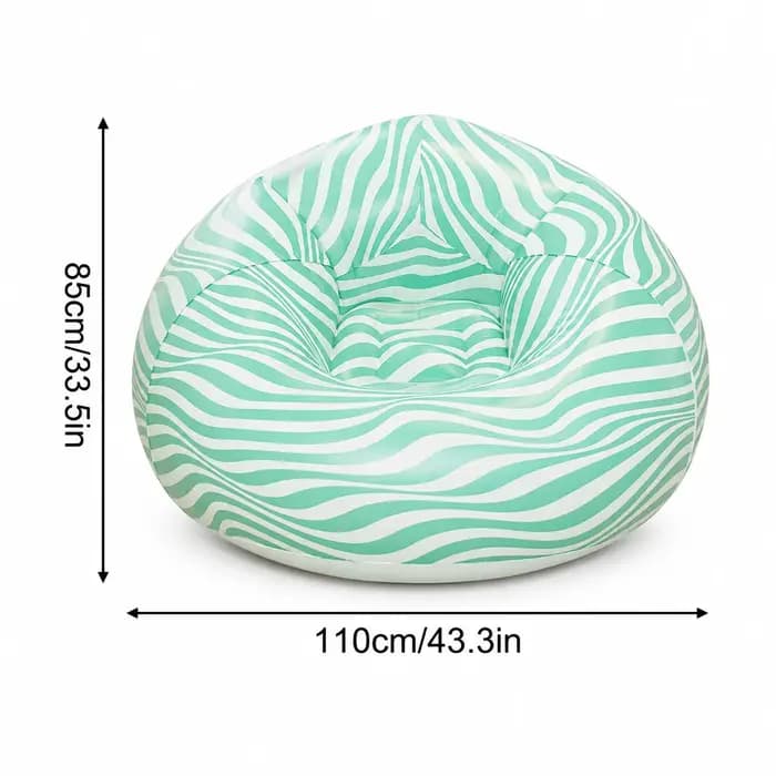 1PC Fauteuil gonflable type pouf