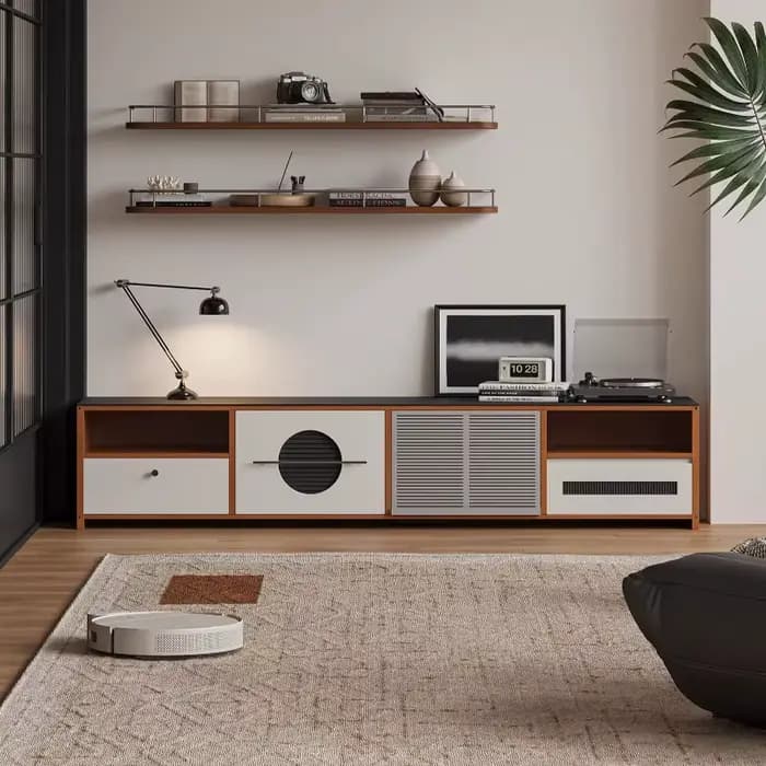 Meuble TV design nordique pour salon