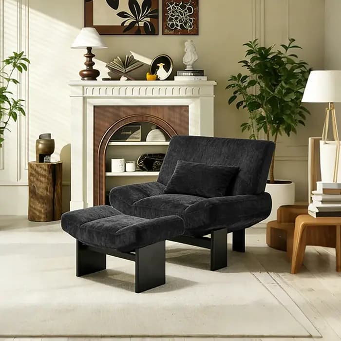 Fauteuil d'appoint de luxe design confortable pour salon