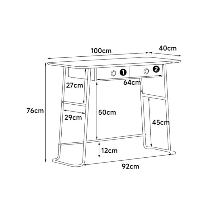 Tables de Console de luxe françaises avec rangement