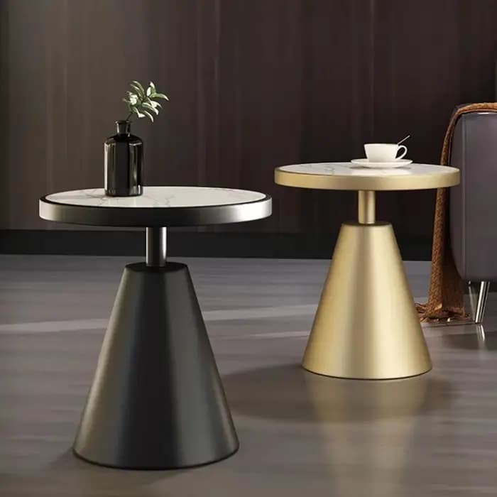 Table d'appoint de canapé au design esthétique léger