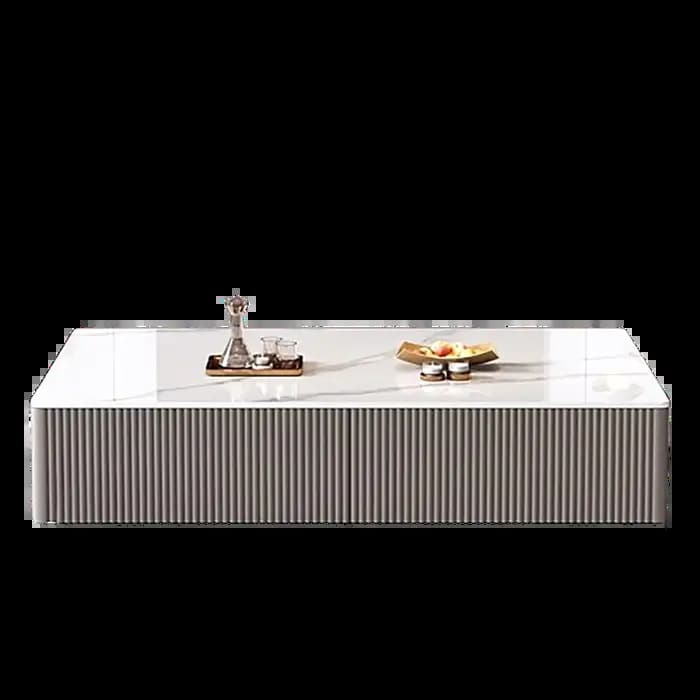 Table Basse Nordique de Luxe au Design Moderne et Simple