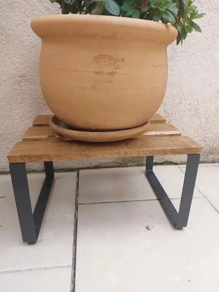 Pieds de table en métal DIY