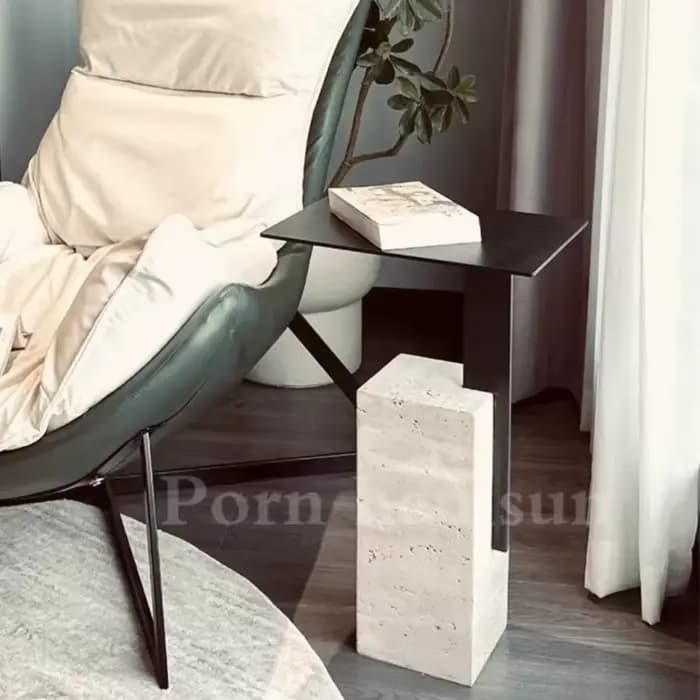 Table basse en marbre italienne