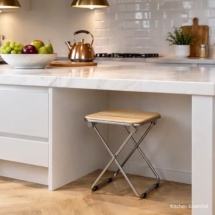 Table d'appoint pliante en acrylique - Table basse transparente pour salon