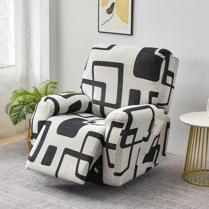 Nouvelle housse de protection antidérapante pour fauteuil inclinable et canapé