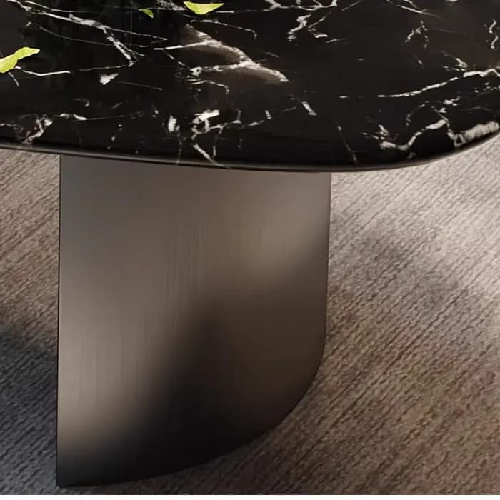 Tables basses modernes noires esthétiques