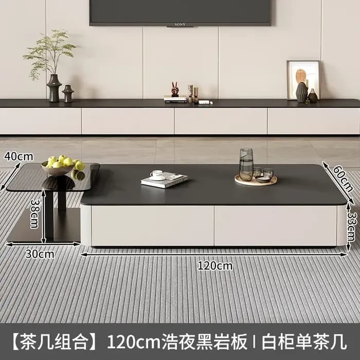 Design moderne Table basse Glamour moderne Simple luxe Table basse salon Mesa De Centro De Sala meub
