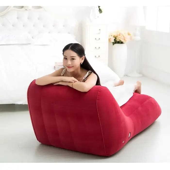 Canapé gonflable de loisirs pour adultes, canapé paresseux épais, canapé Creative Flock, fauteuil in