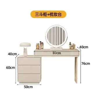 Filles Design coiffeuse conteneurs tiroirs maquillage Simple bureau coiffeuse moderne Tocador De Maq