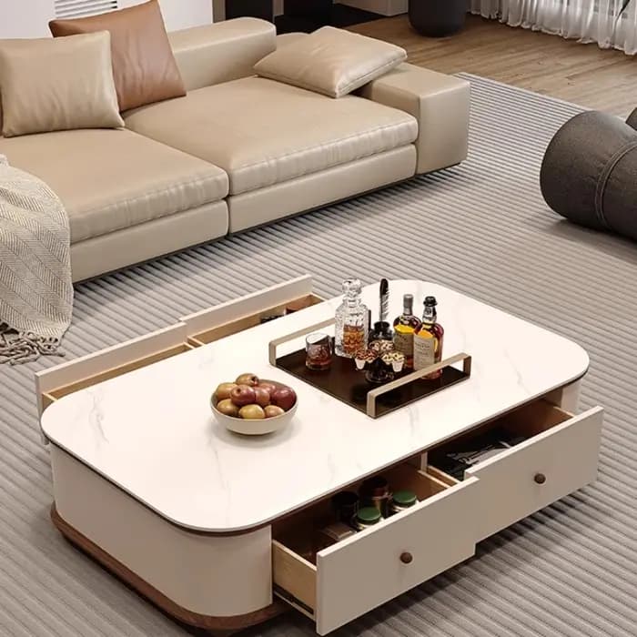 Table basse de luxe minimaliste