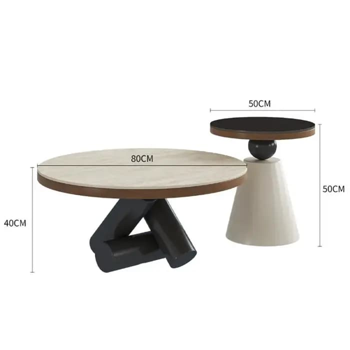 Table basse nordique, table d'appoint moderne italienne de luxe, tendance, vintage, style européen, Stolik Kawowy, meubles de salon