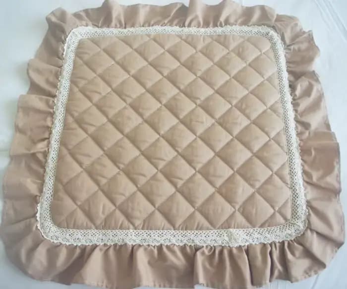 Coussin d'assise en coton pour canapé et chaise