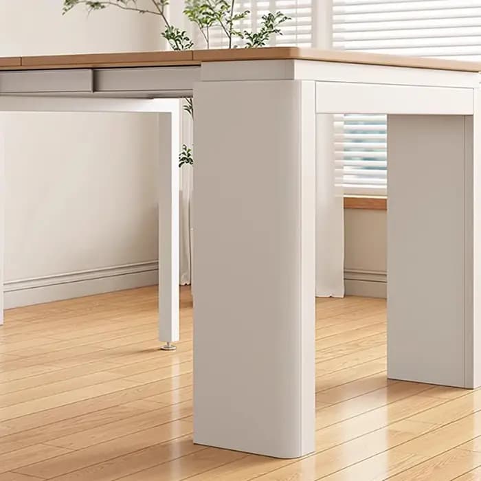 Tables à manger extensibles modernes de luxe nordique Unique