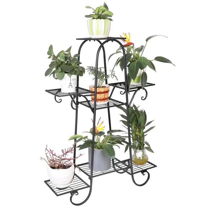 Grands supports de plantes d'intérieur à 7 niveaux