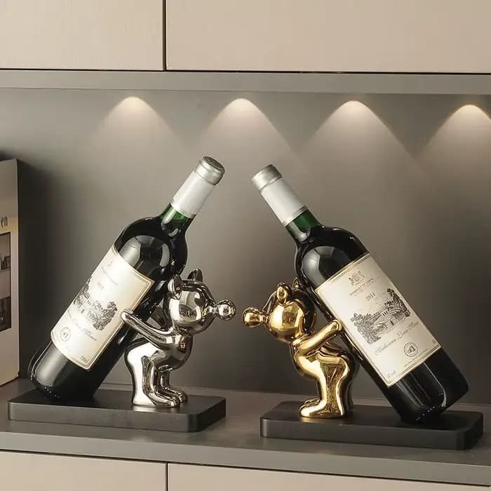 Porte-vin, décoration de meuble d'appoint pour salon et salle à manger