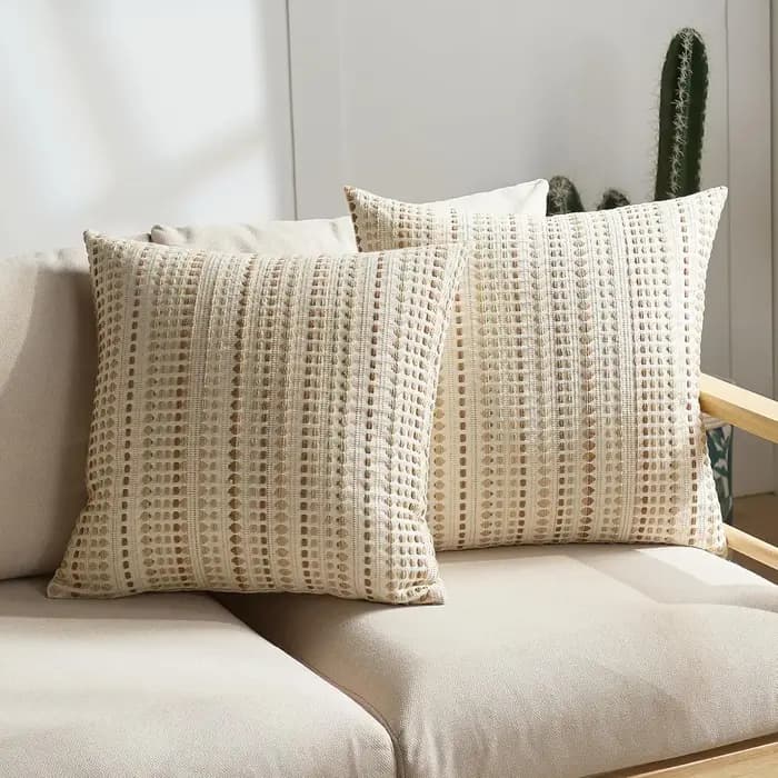 Housses de coussin décoratives kaki