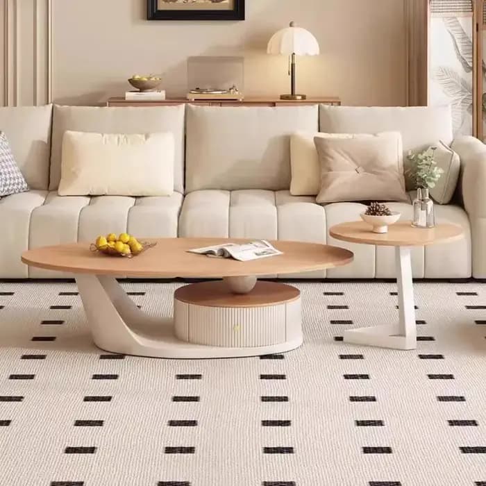 Ornements organisateur Table basse Magazine moderne authentique Glam Tables Design Premium Mesas De Centro Para Sala meubles