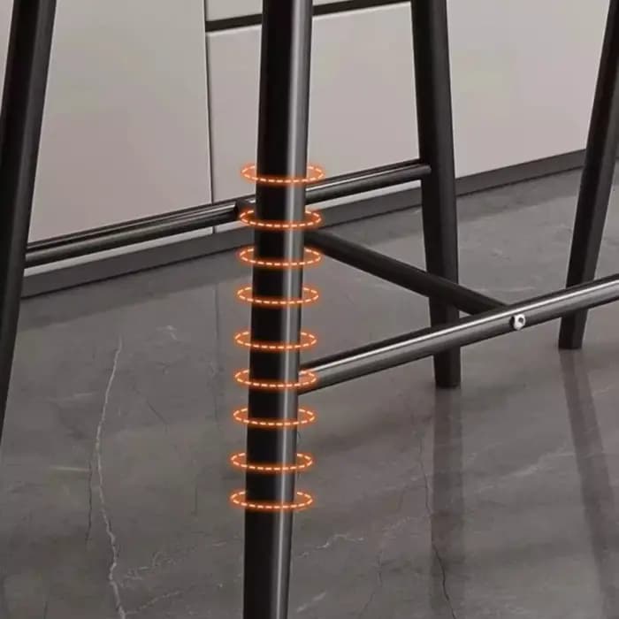 Chaises de salle à manger rembourrées en bois