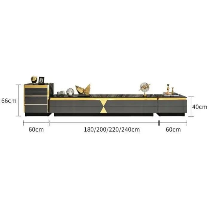Rangement moderne meuble Tv organisateur ornement Design de luxe